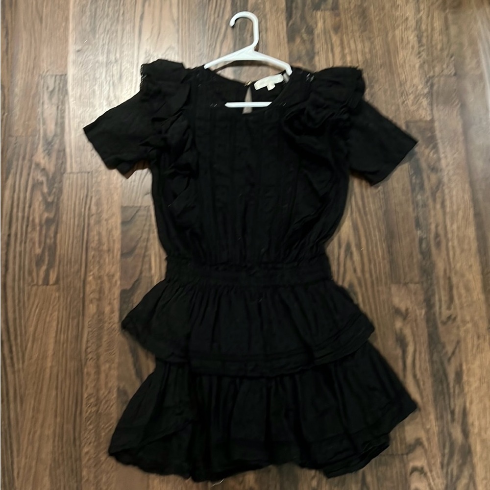 Love Shack Fancy Natasha dress, Black